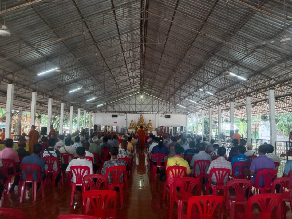 ประชุมตรวจการคณะสงฆ์อำเภอพิบูลมังสาหาร (โซนตำบลหนองบัวฮี เขต 1 เขต 2 ตำบลดอนจิก เขต 1 เขต 2 เขต 3 และตำบลนาโพธิ์)