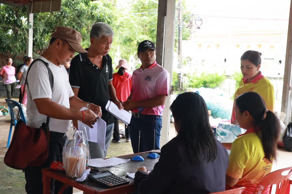 โครงการธนาคารขยะ ประจำเดือน กันยายน 2568 ในพื้นที่ บ้านหินลาด บ้านบัวแดง บ้านดูกอึ่ง และบ้านหนองสองห้อง