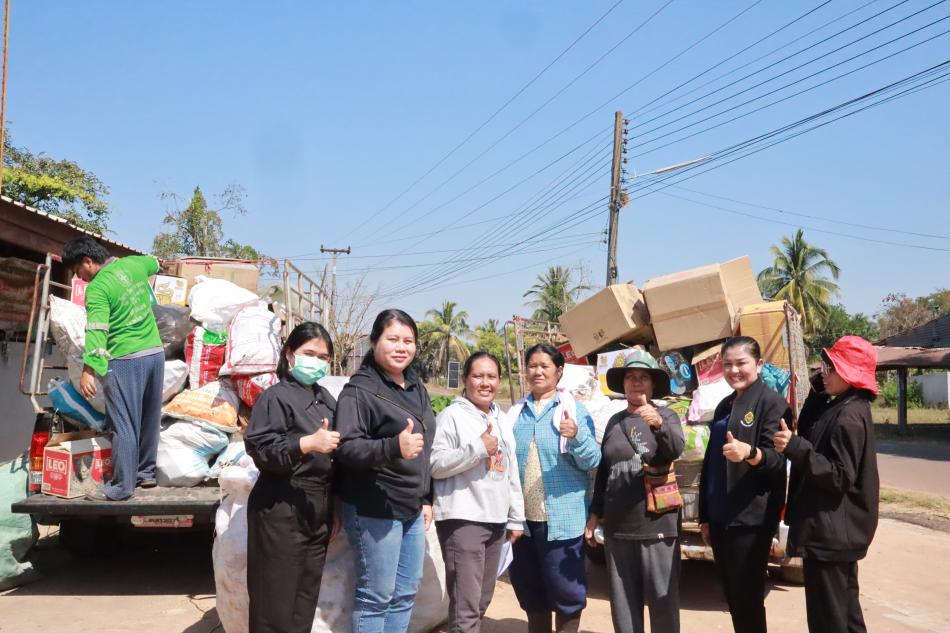 โครงการธนาคารขยะ ประจำเดือน มกราคม 2569 ในพื้นที่ บ้านหนองกอก บ้านนาหว้า บ้านโนนยานาง และบ้านโนนพะยอม