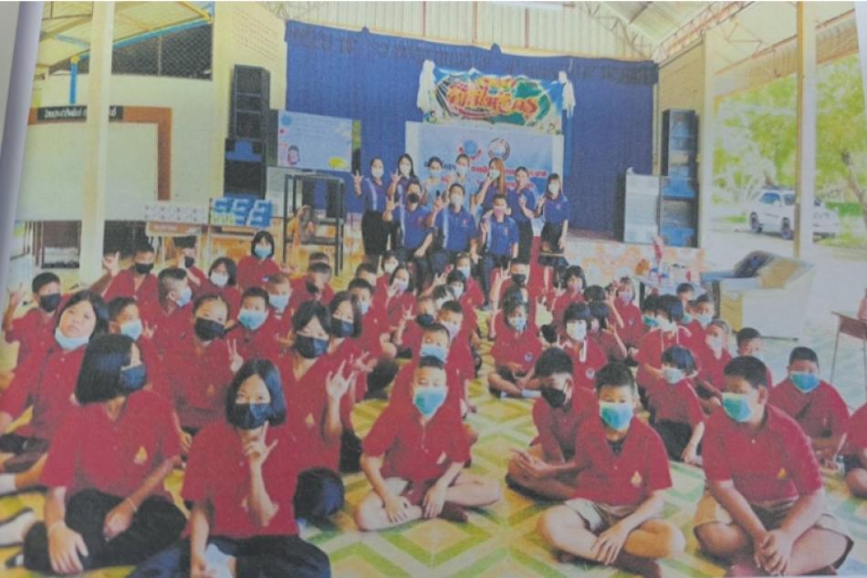 โครงการป้องกันการแพร่ระบาดของโรคโควิดในสถานศึกษา ประจำปีงบประมาณ 2565