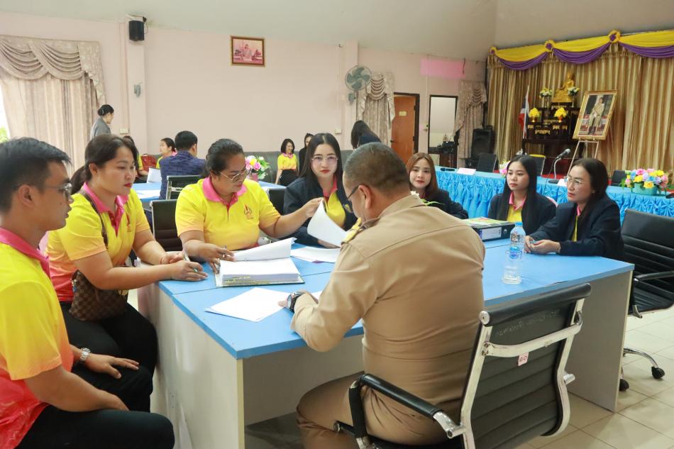 ตรวจประเมินประสิทธิภาพและประสิทธิผลการปฏิบัติราชการขององค์การบริหารส่วนตำบลหนองบัวฮี ประจำปีงบประมาณ พ.ศ. 2567