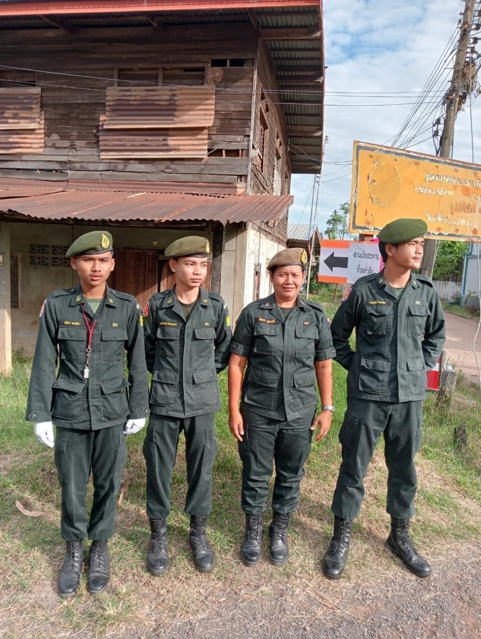 พิธีเปิดโครงการก่อสร้างข้ามลำห้วยไผ่ บ้านดอนงัว ม.7 ต.หนองบัวฮี เชื่อมต่อ บ้านชาดฮี ตำบลนาโพธิ์ อำเภอพิบูลมังสาหาร จังหวัดอุบลราชธานี 