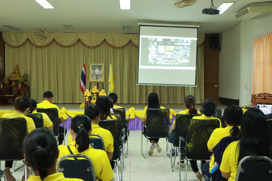 กิจกรรมพิธีเจริญพุทธมนต์ในรูปแบบออนไลน์